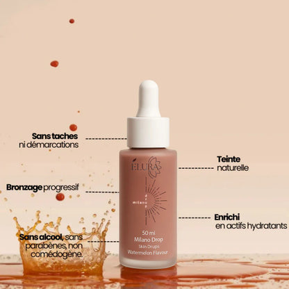 Gouttes Autobronzantes Elura – Bronzage Naturel à Boire