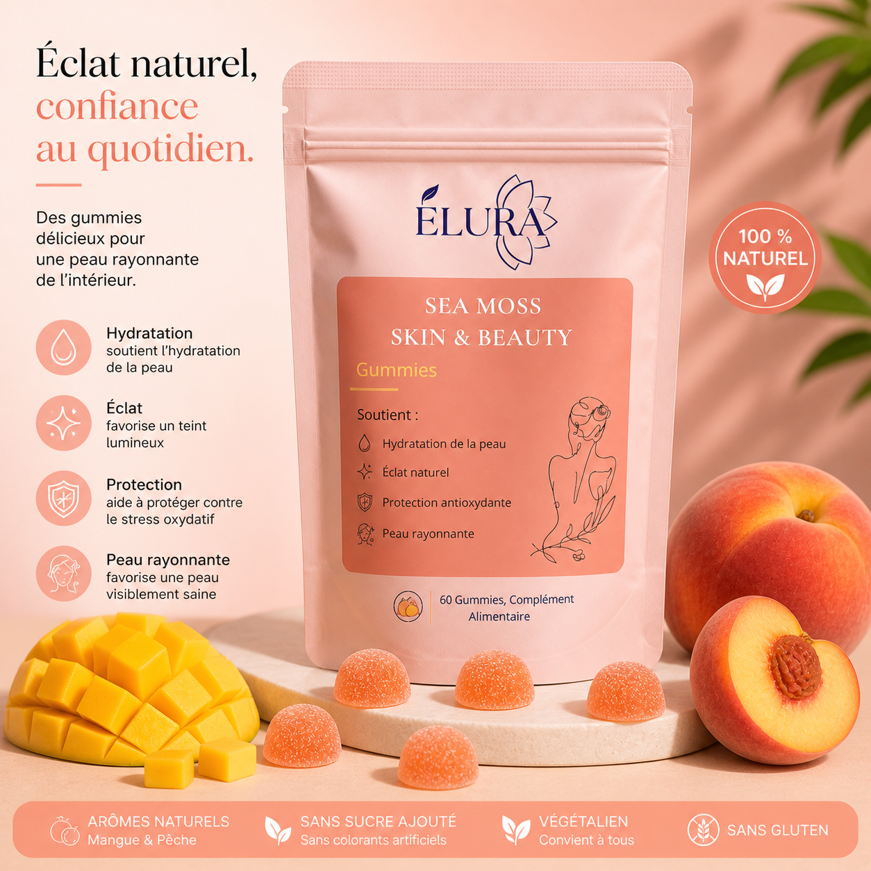 Gummies Skin & Beauty - ELURA